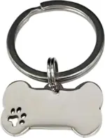 ネームタグ 犬 名入れ無料 ペットタグ 刻印 迷子札 ステンレス - Image 3