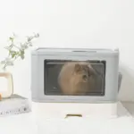 スコップ付スクエアキャットトイレ - Image 4